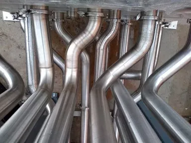 Tuberias y placas diversora - 2